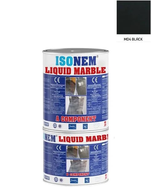 İsonem Liquid Marble Sıvı Mermer 2,5 kg M04 Black