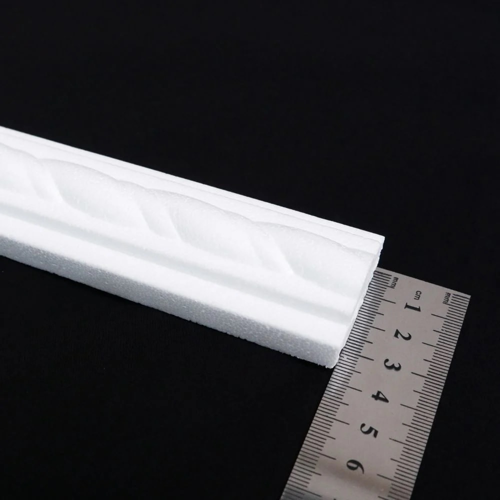 Yeditepeosmanlı Örgü Desenli Dekoratif Stropiyer Eps Köpük Çıta - 4 cm Genişlik -1 Metre