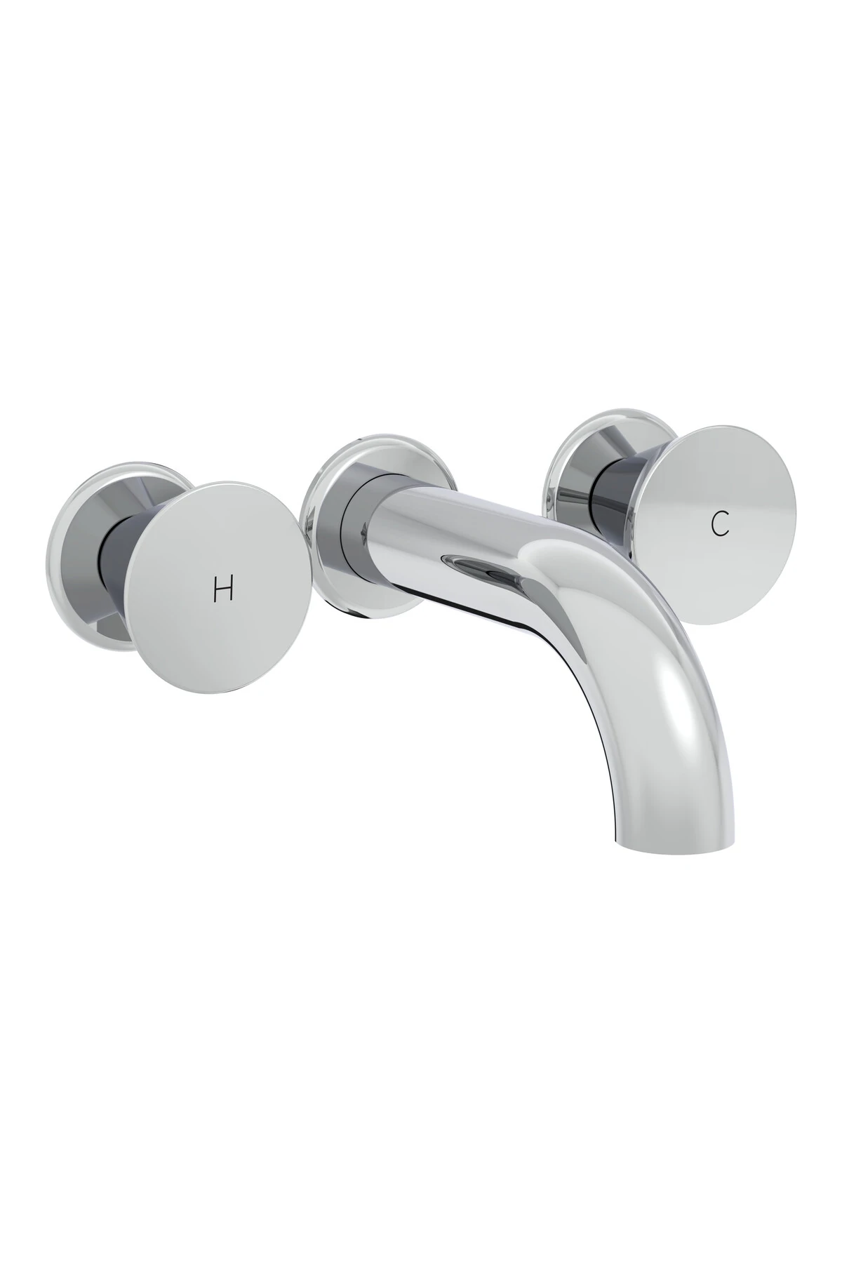 Liquid A42690 Ankastre Kısa Lavabo Bataryası, Krom