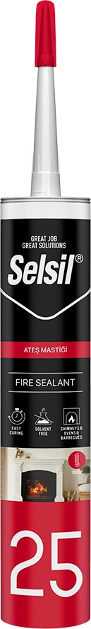 Ateş Mastiği 300 ml - 1500 ° Isıya Dayanıklı