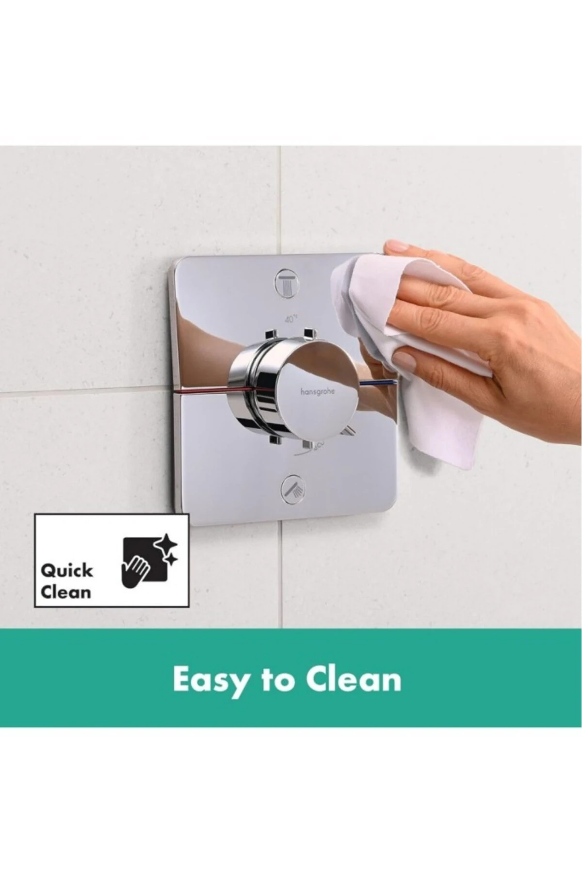 ShowerSelect Comfort Q Termostat Ankastre 2 Çıkış 15583000