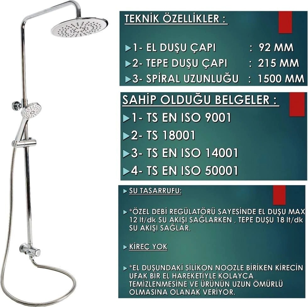 Plus 3C Duş Kolonu