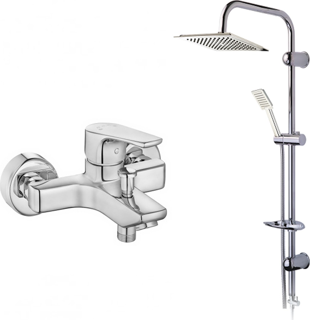Eca Niobe Banyo Bataryası + Modamix Dubai Tepe Duş Seti