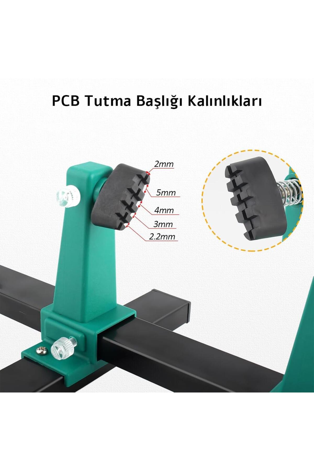PM-26594 Ayarlanabilir PCB Levha Board Tutucu Havya Tamir Standı