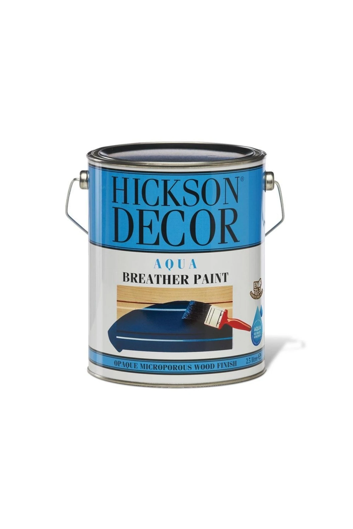Hickson Decor Aqua Breather Paint Antrasit Gri 2,5 Lt
