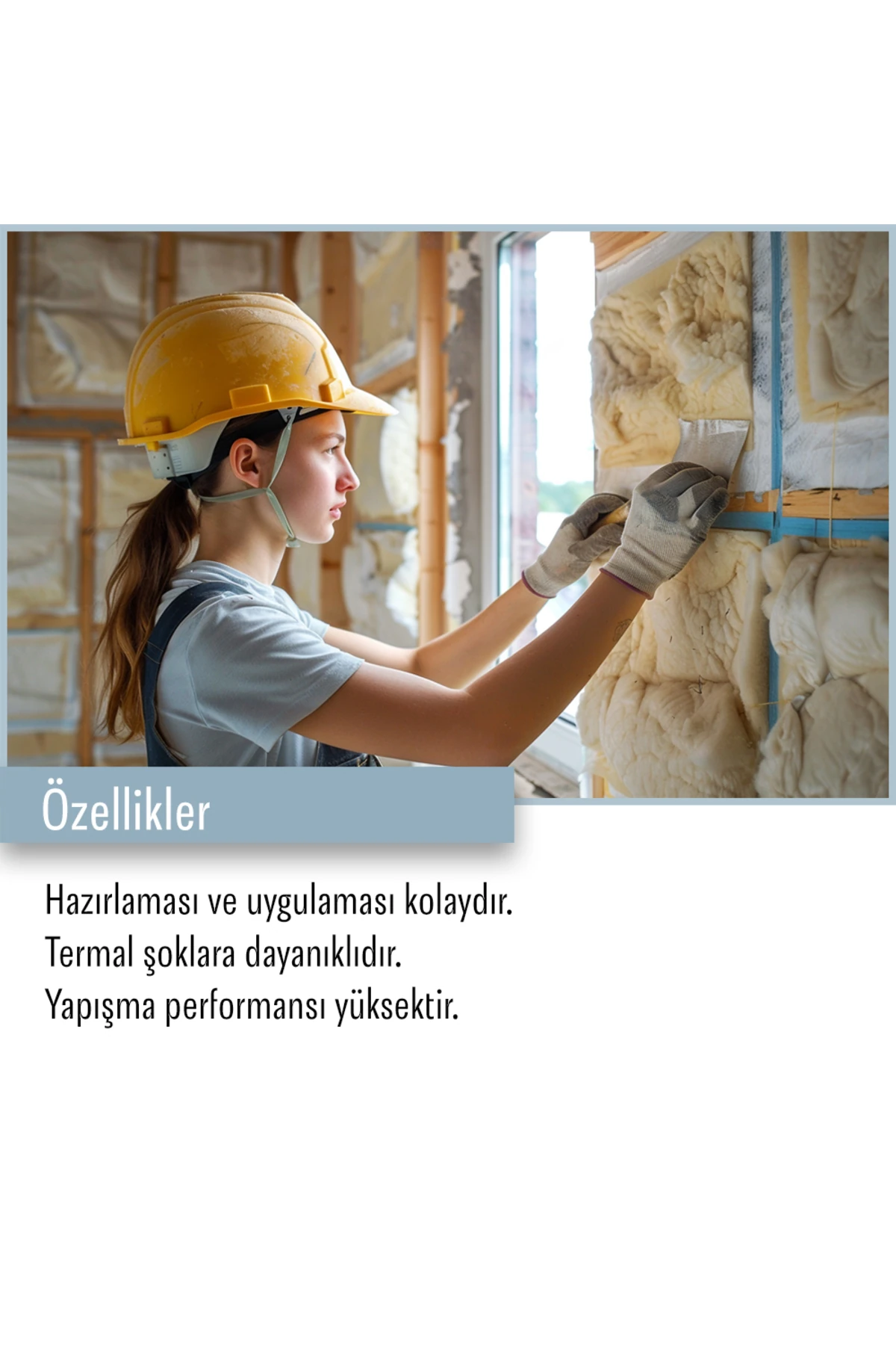 AD 101  İzolasyon Levha Yapıştırma Harcı