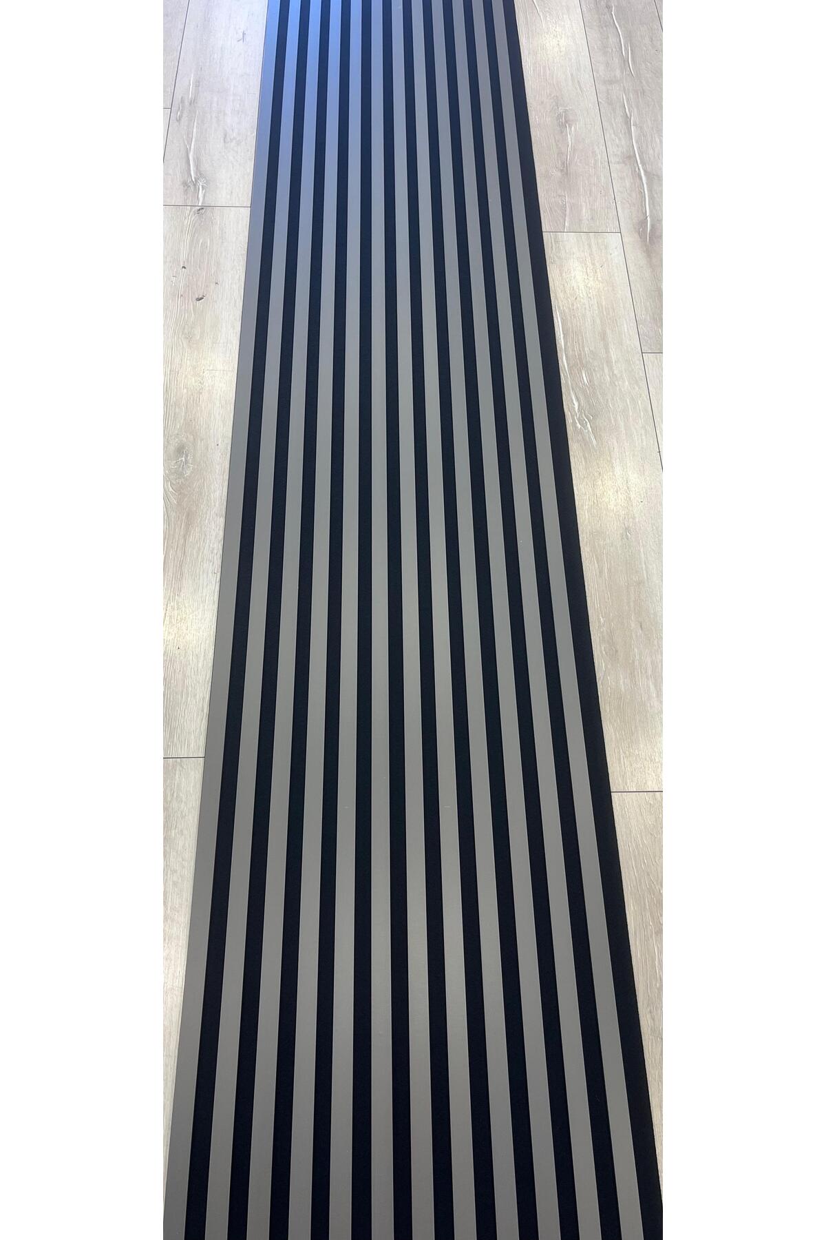 ANTRASİT AHŞAP AKUSTİK LAMBİRİ PANEL 60x275 9 MM