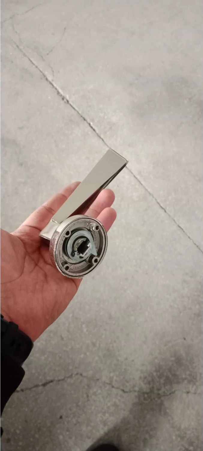 Şık Saten Çelik Kapı Kolu, Sol Çalışma, Dayanıklı ve Estetik Tasarım