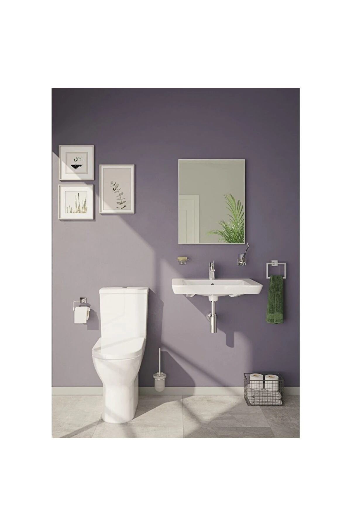 Solid S A42484 Lavabo Bataryası, Özel Ihtiyaç, Krom