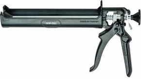 Silikon Tabancası Profosyonel, Siyah Metal