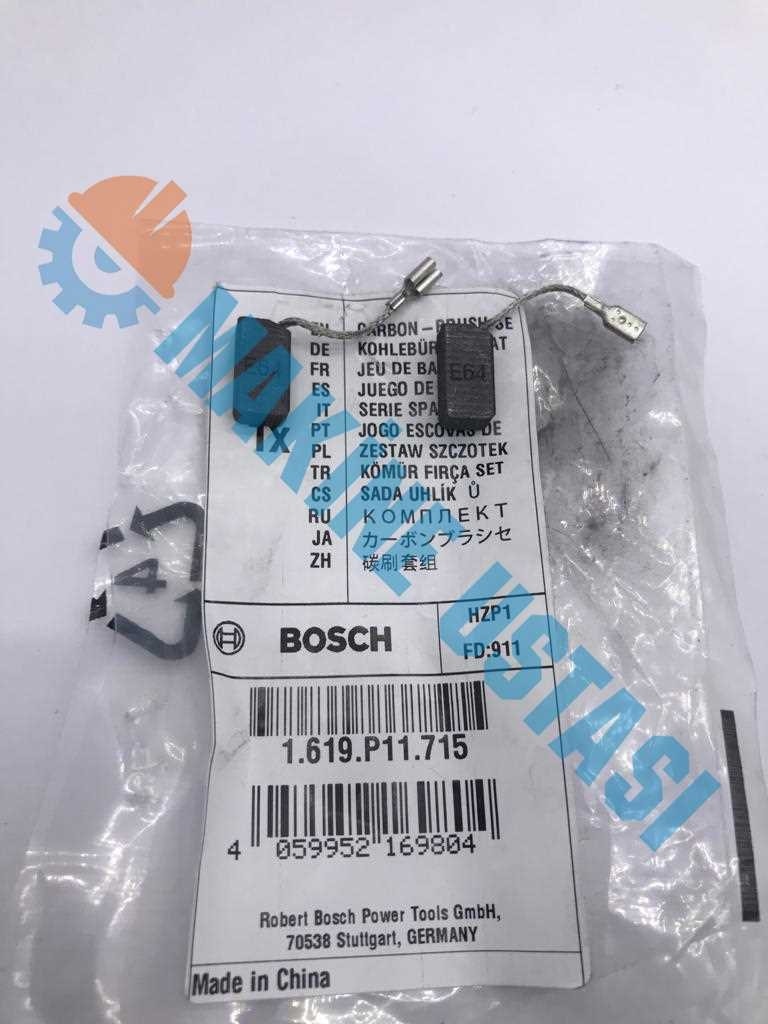 BOSCH Gws 9-115/ Gws 750/ Gna 75-16 Kömür Fırça Seti