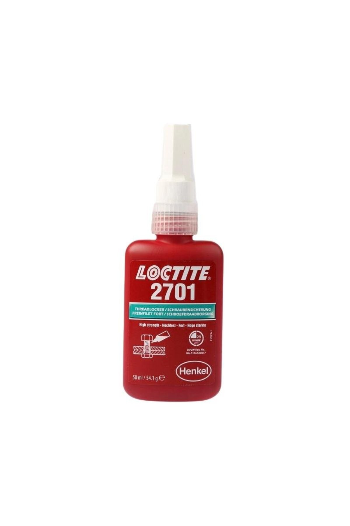 LOCTITE 2701 Yüksek Mukavemetli Civata Sabitleyici - 50 ml.