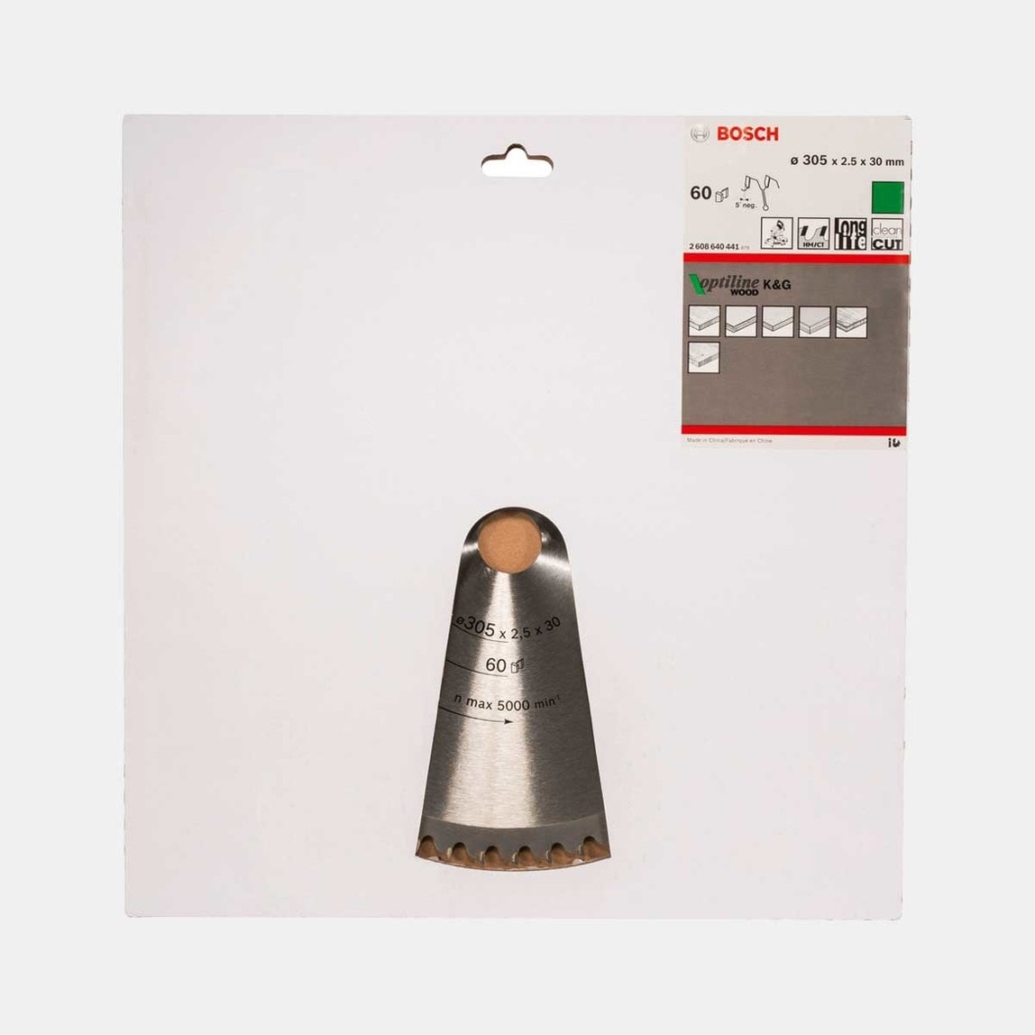 BOSCH Optiline Daire Testere Bıçağı 305X30 mm 60 Diş