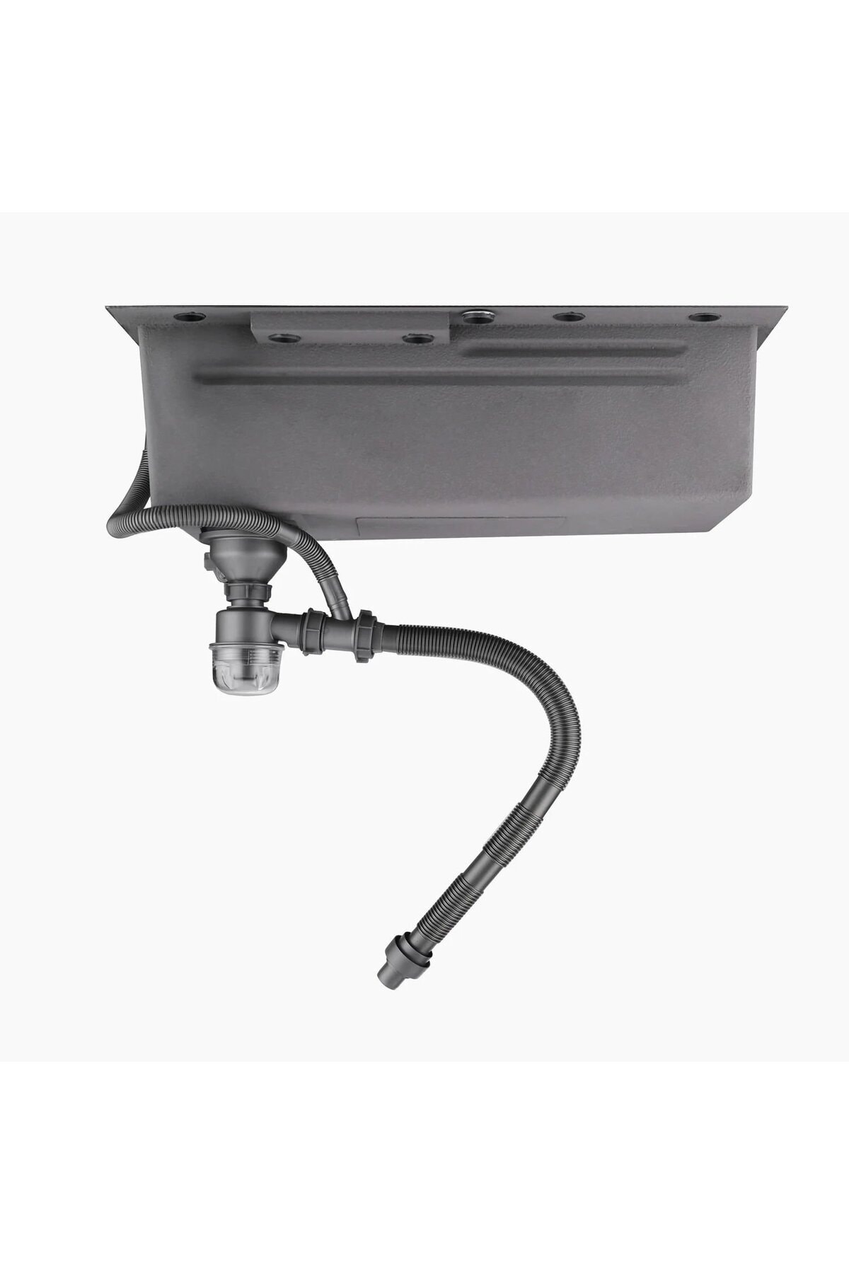 Teknolojik Akıllı Eviye Seti Kombine Basic Saten KRM1010-BR