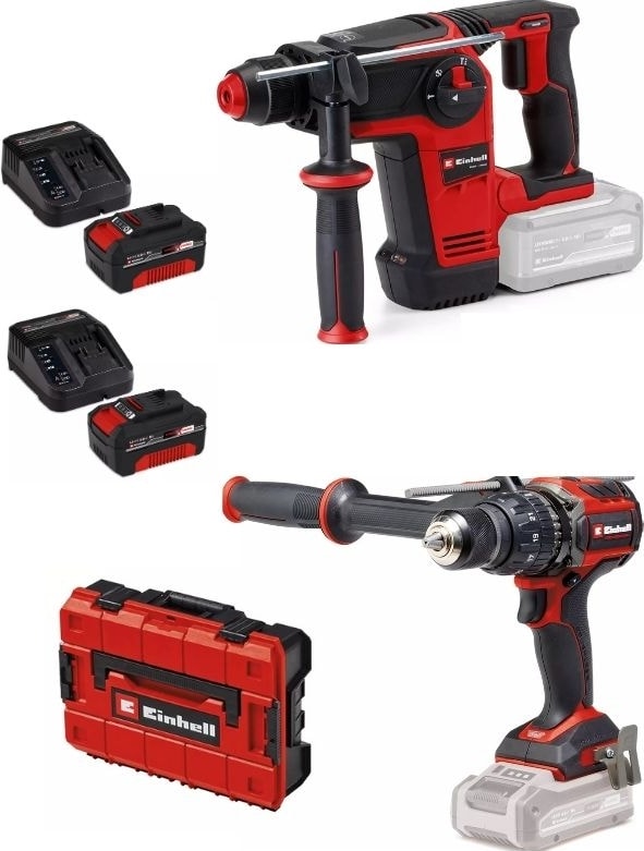 Tp-Hd 18/26 Li Bl Tp-Cd 18/120 Li-I Bl Matkap 2X4.0AH Akülü Kömürsüz Set