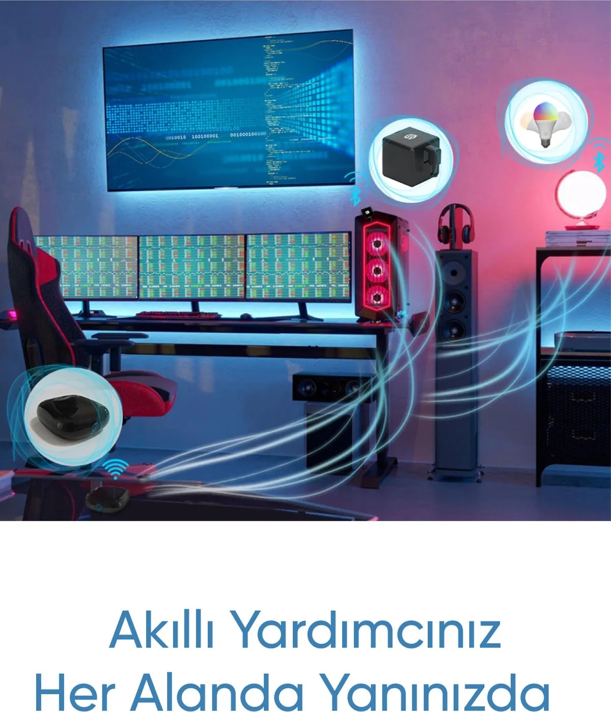 Akıllı Parmak + Bluetooth Ağ Geçidi Wi-Fi ile Uzaktan Erişim