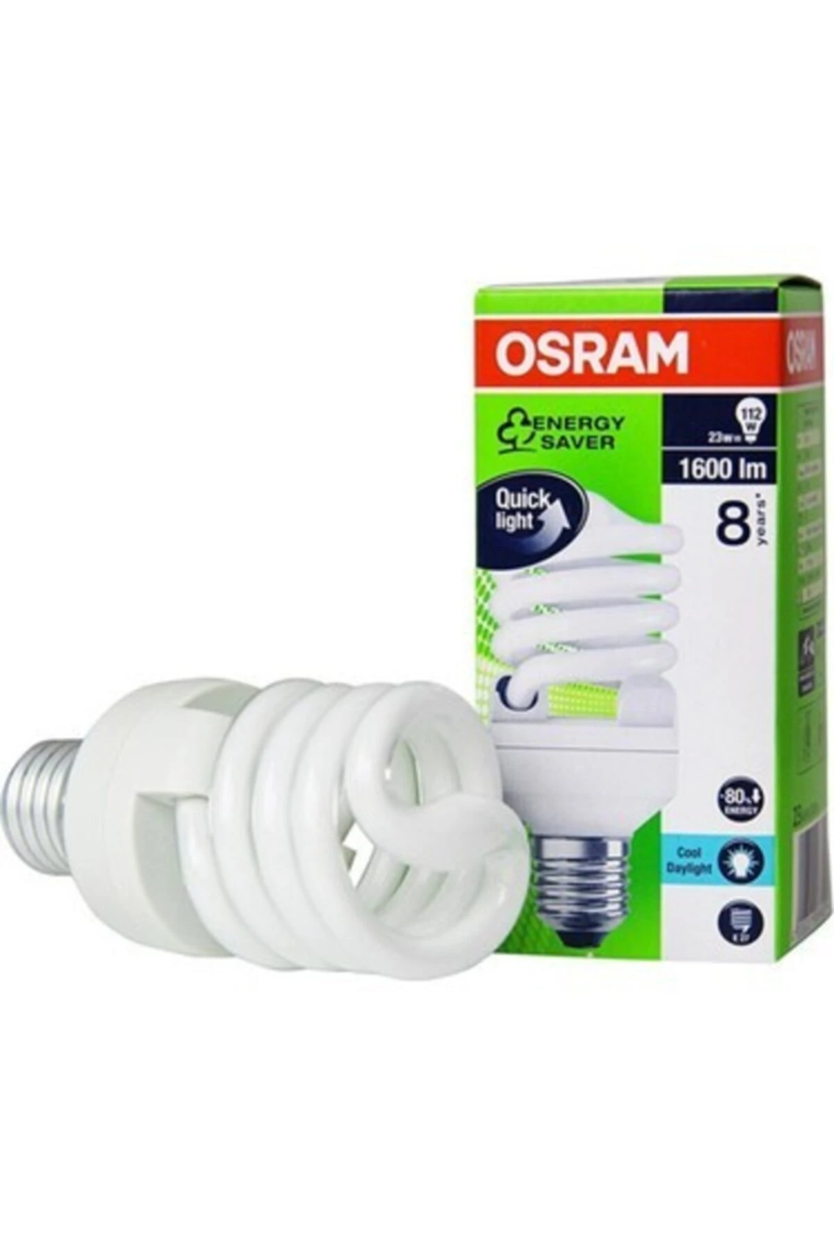 Beyaz 23w Mini Spiral Enerji Tasarruflu Ampul Işık 10'lu (6500k)