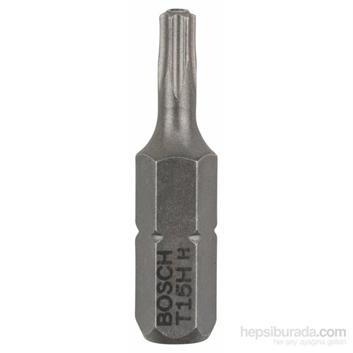 BOSCH - 2'Li Paket - Ekstra Sert Seri T15H Security-Torx® Vidalama Ucu - T15H, 25 Mm