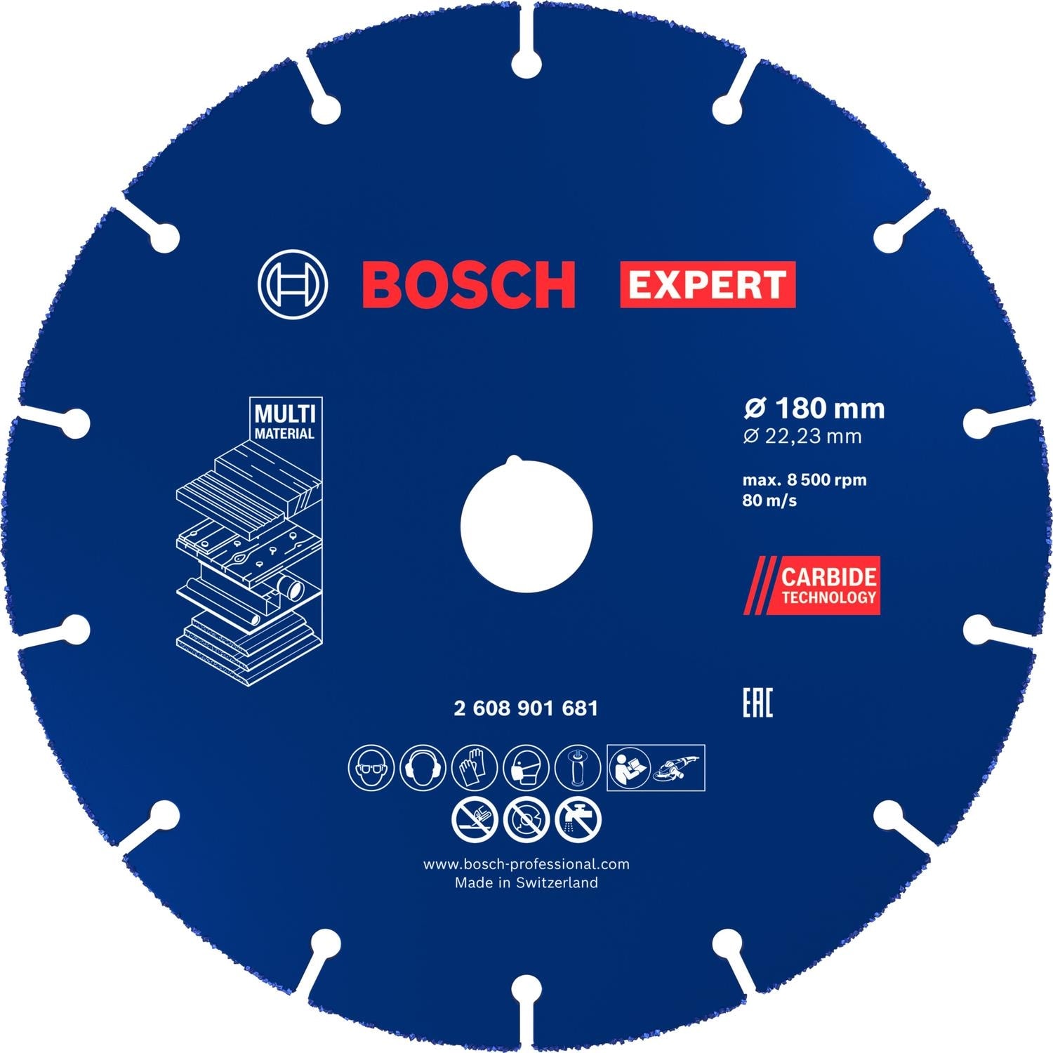 BOSCH Expert Cmw Kesme Diski 180MM