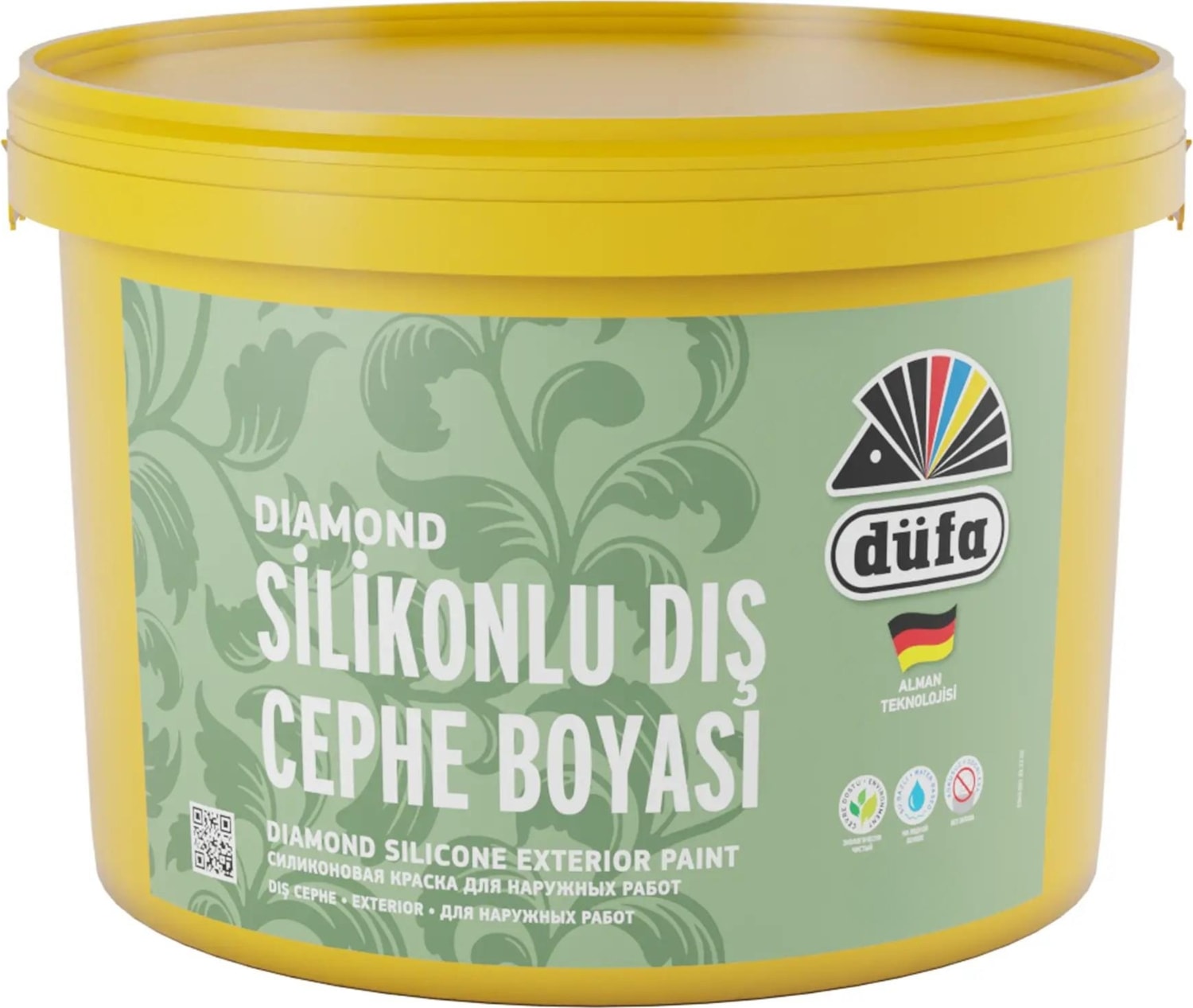 Diamond Silikonlu Dış Cephe Boyası Beyaz 10 kg