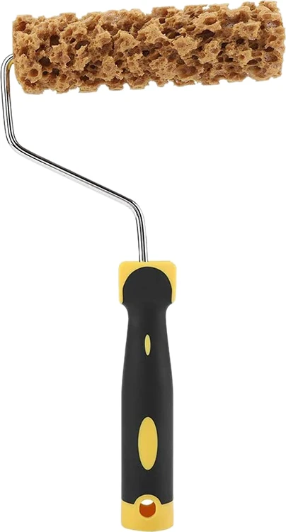 M60 Deniz Yosunu Sünger Rulo Fırça Taklit Deniz Yosunu Sünger Rulo Desen Sıvı Duvar Kağıdı Boya Doku Aracı (Yurt Dışından)