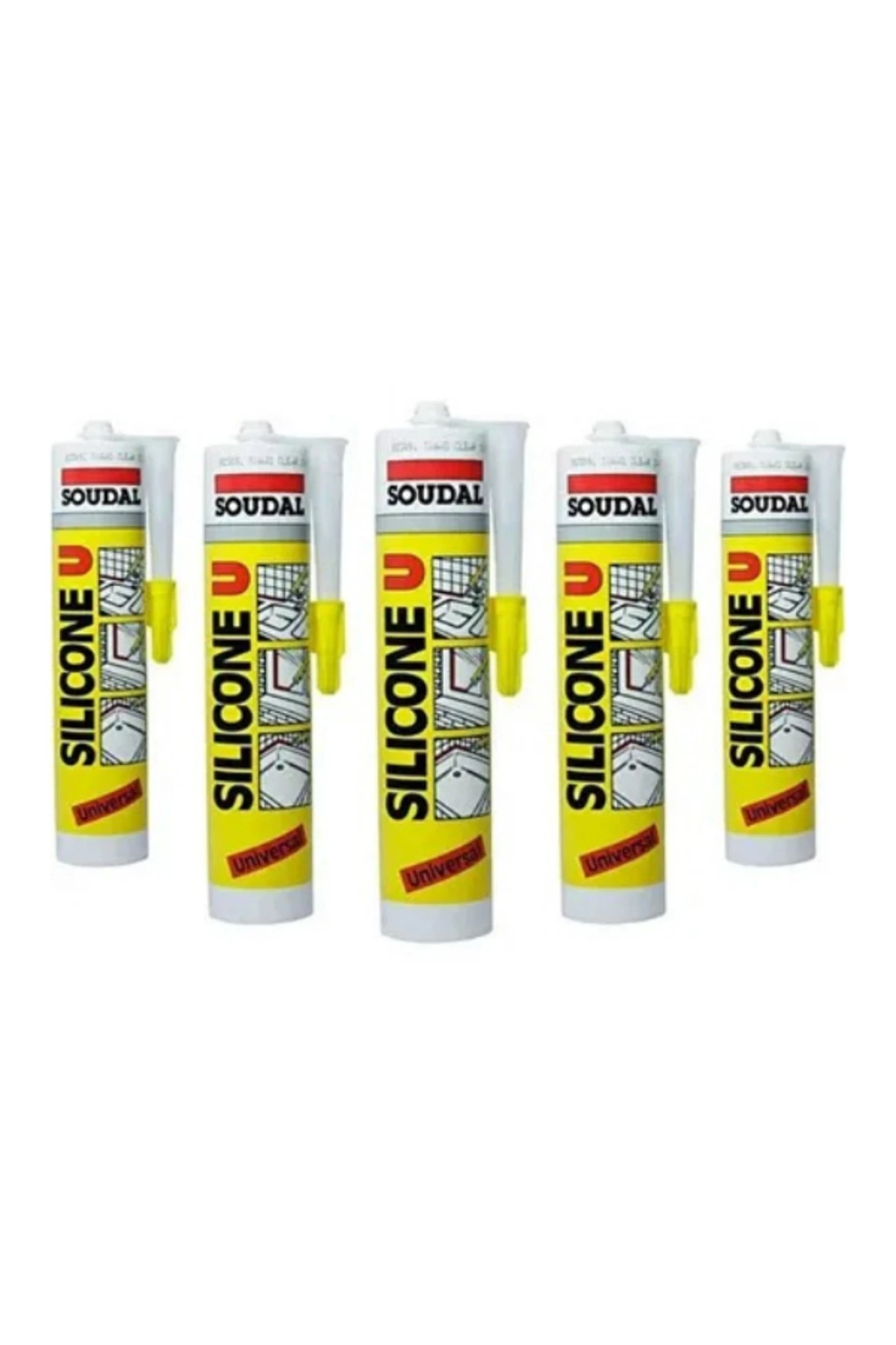 Silikon Beyaz 280 gr 30 adet (Koli)