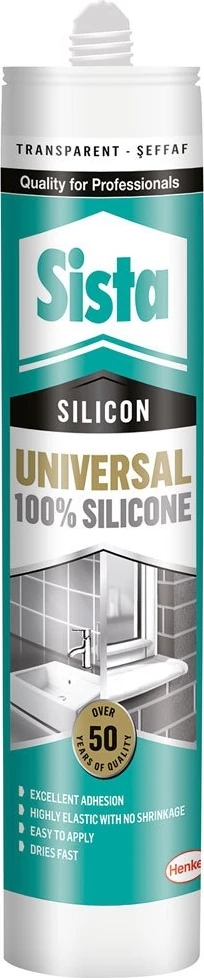 Şeffaf Silikon 310 ml 6'lı Paket