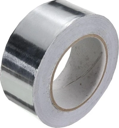 Alüminyum Folyolu Bant Isı Boru Bantı 45 mm x 25 M