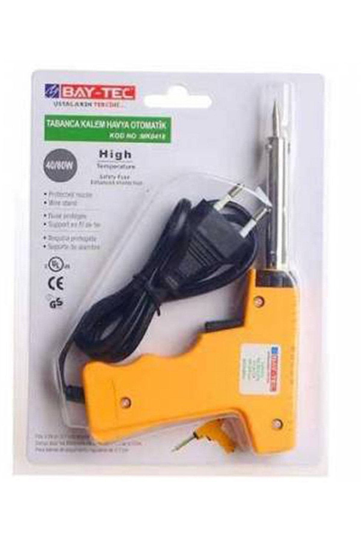 Tabanca Havya Ince Uçlu Ani Isıtıcılı 40-80 Watt Profesyonel