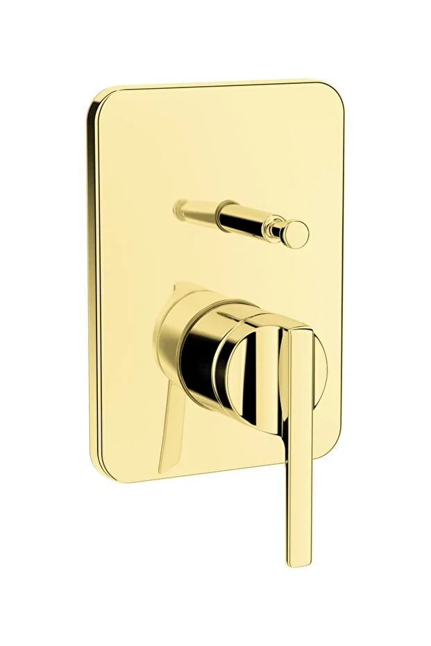 Suit U Ankastre Altın Banyo Bataryası