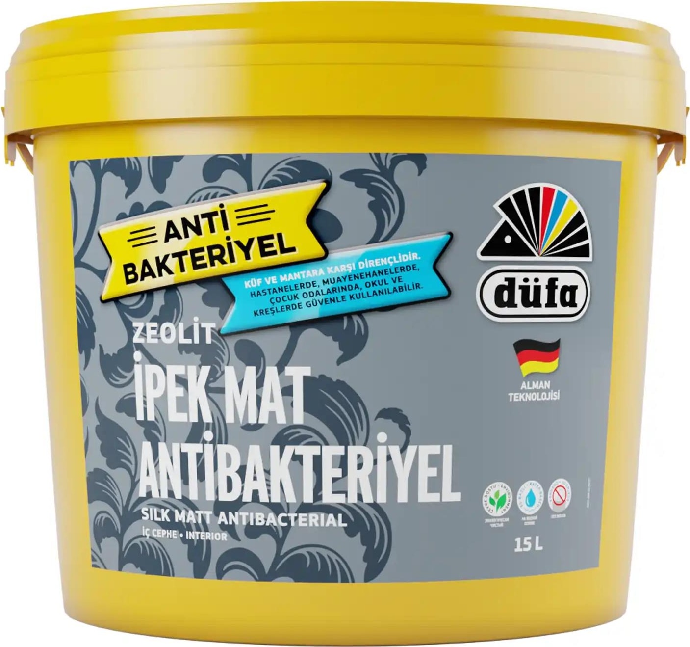 Zeolit Iç Cephe Duvar Boyası Ipek Mat