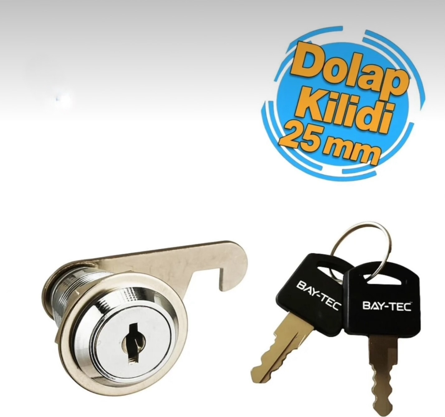 Baytec Mandallı Dolap Kilidi 25 mm