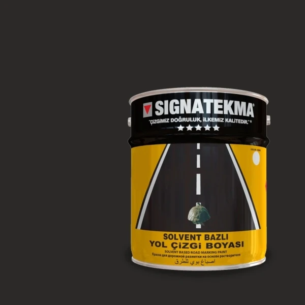 Constance | Mma Esaslı Akrilik Yol Çizgi Boyası - Siyah - 25 Kg