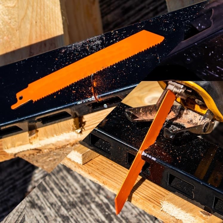 10 Parça Tilki Kuyruğu Testere Bıçakları Ağaç Metal Testere Bıçak