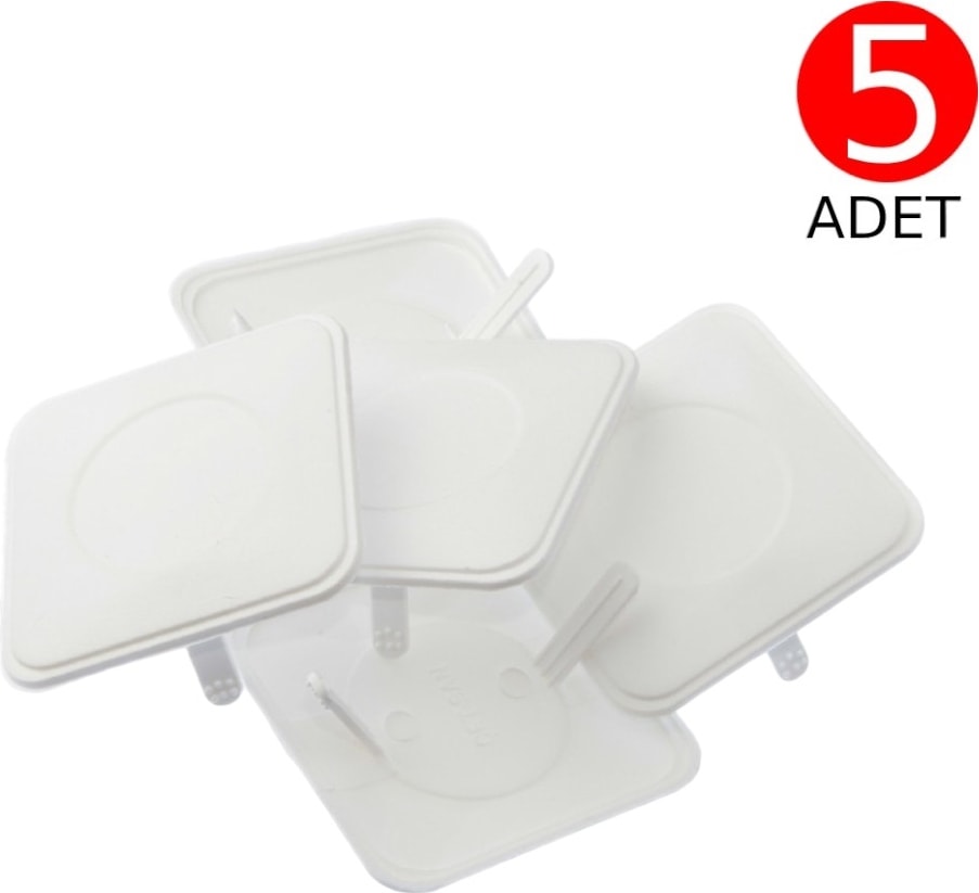 Kare Buat Boat Kapağı 9 x 9 cm 5 Adet