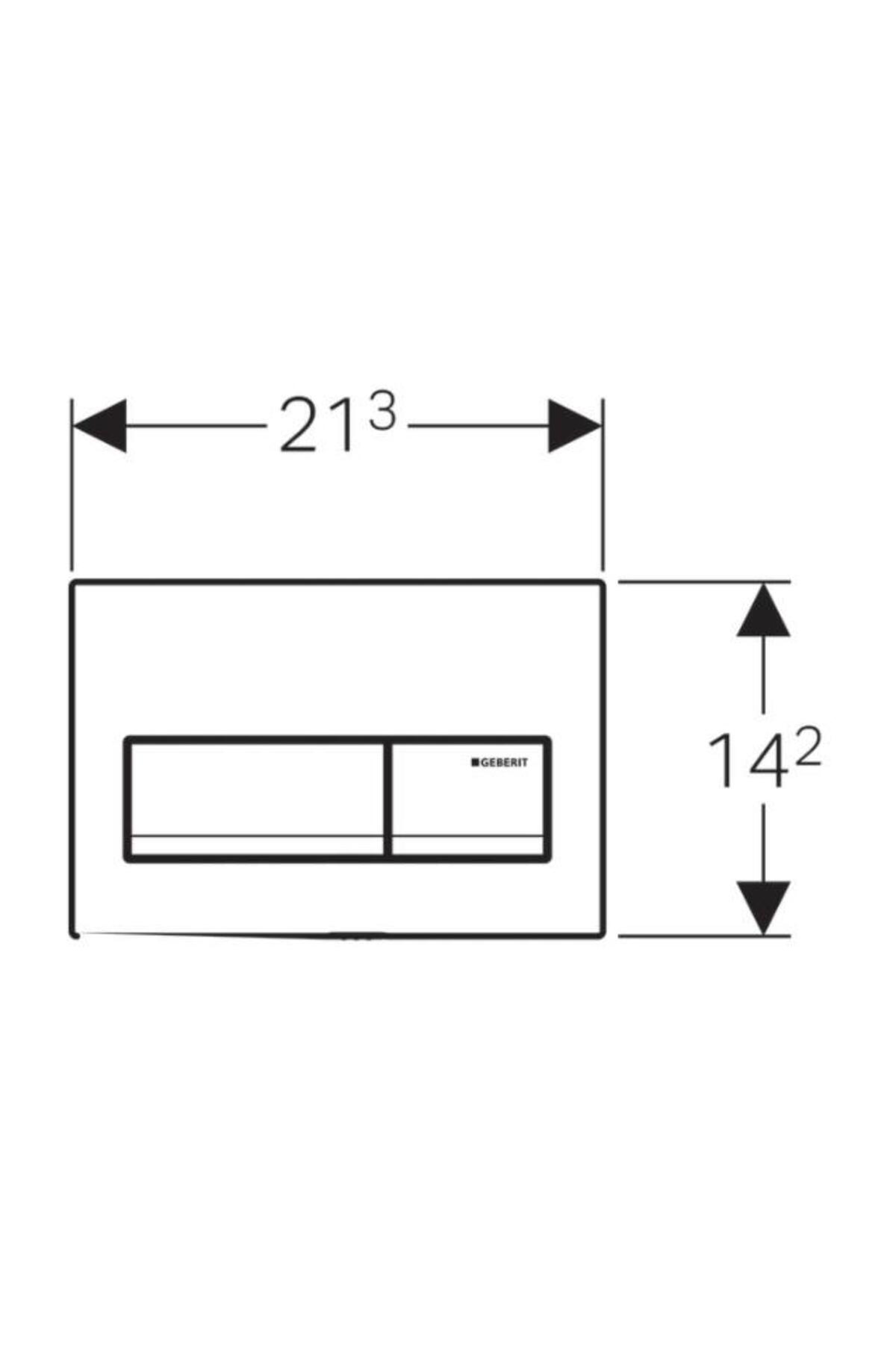 Alpha50 Kumanda Kapağı Çift Basmalı, Siyah 115.060.dw.1