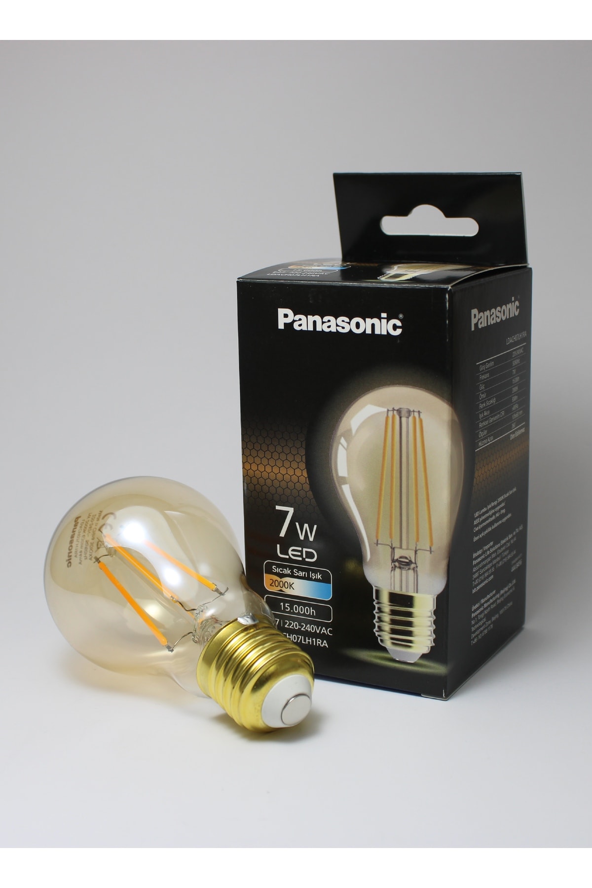 E27 FİLAMAN 2000K GOLD SICAK SARI IŞIK AMPUL