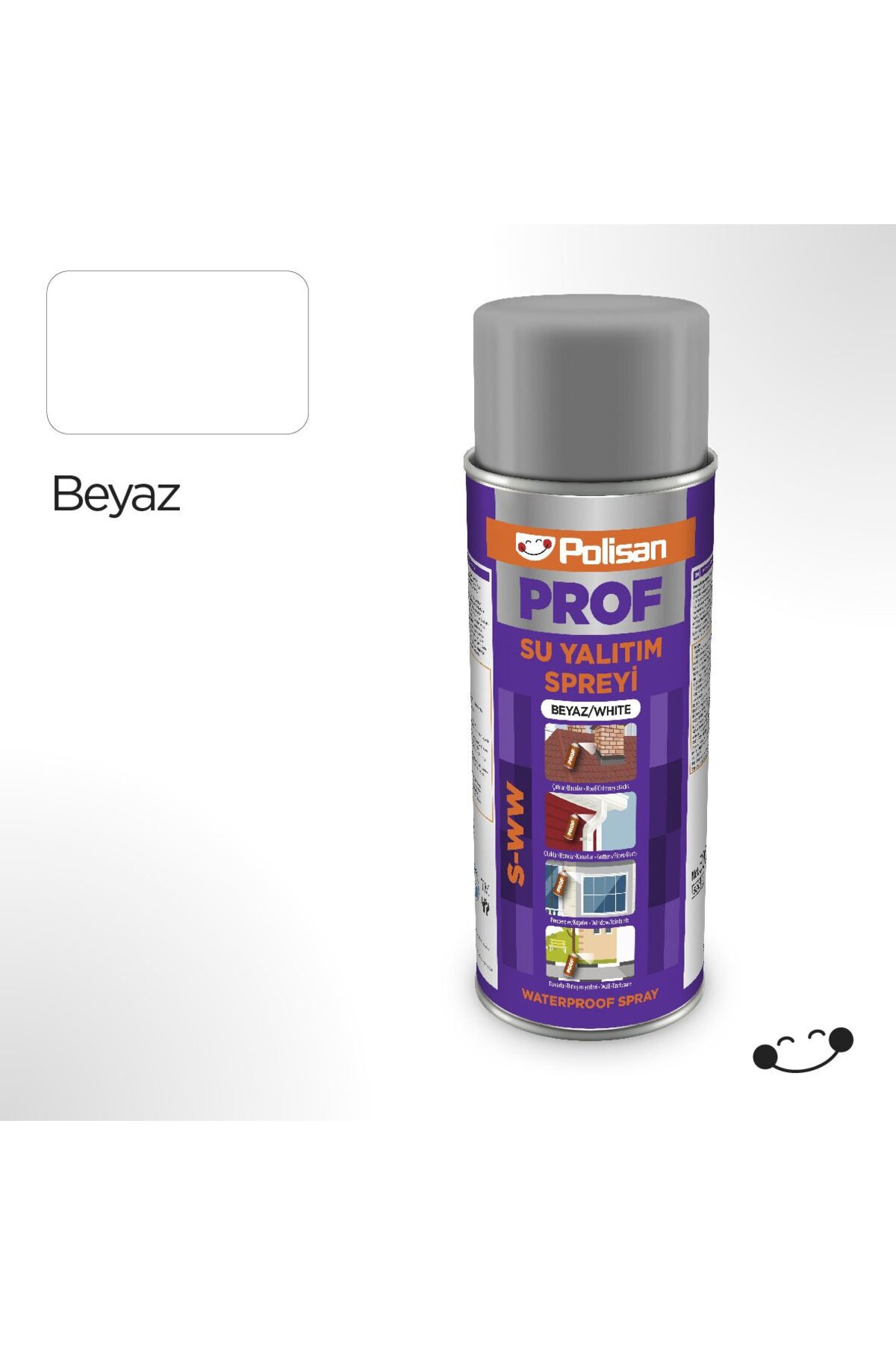 Prof S-WW Su Yalıtım Spreyi Beyaz 500ml