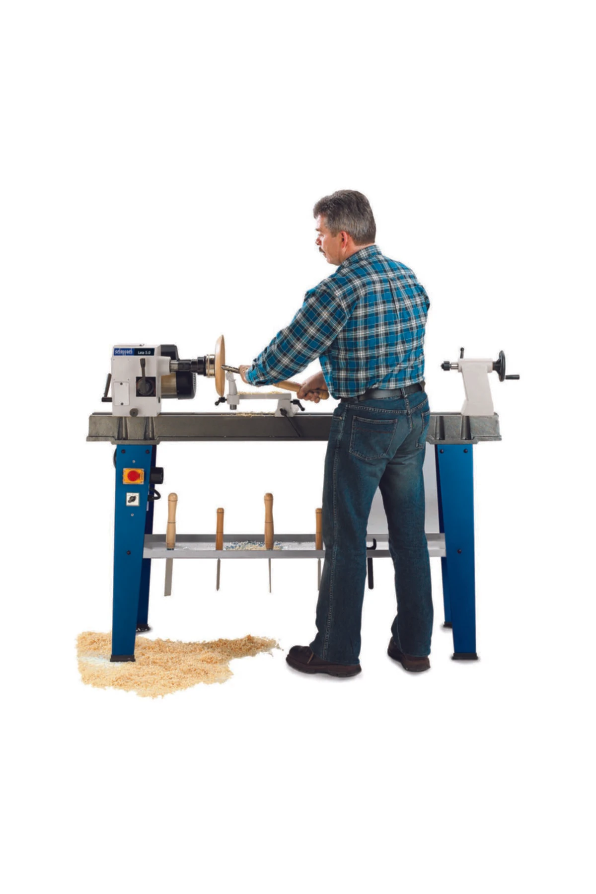 Lata 5 Ağaç Torna Makinası 750 Watt 1050 mm