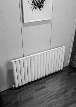 Birgi Yatay Alüminyum Radyatör 1185X600 Pütürlü Antrasit (7946)