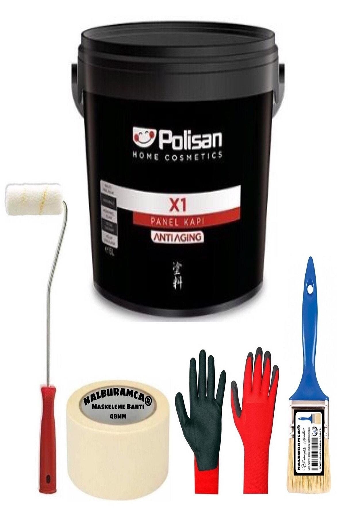 X1 Su Bazlı Panel Kapı Boyası 3 Kg 5 Parça Set