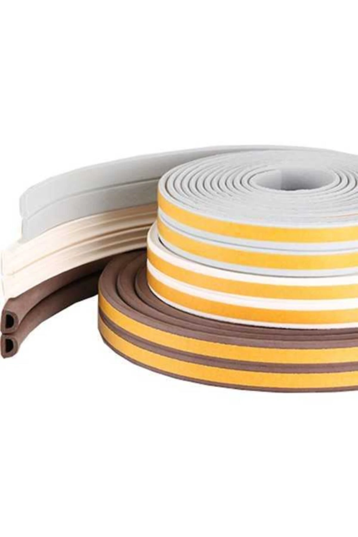 Yapışkanlı Kauçuk Kapı Ve Pencere Bandı - 10 Mt.