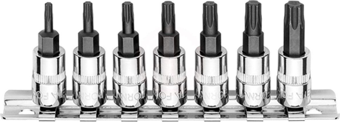 CETA FORM 7 Pc.1/4" Torx Uçlu Lokma Takımı C08S-RTX7