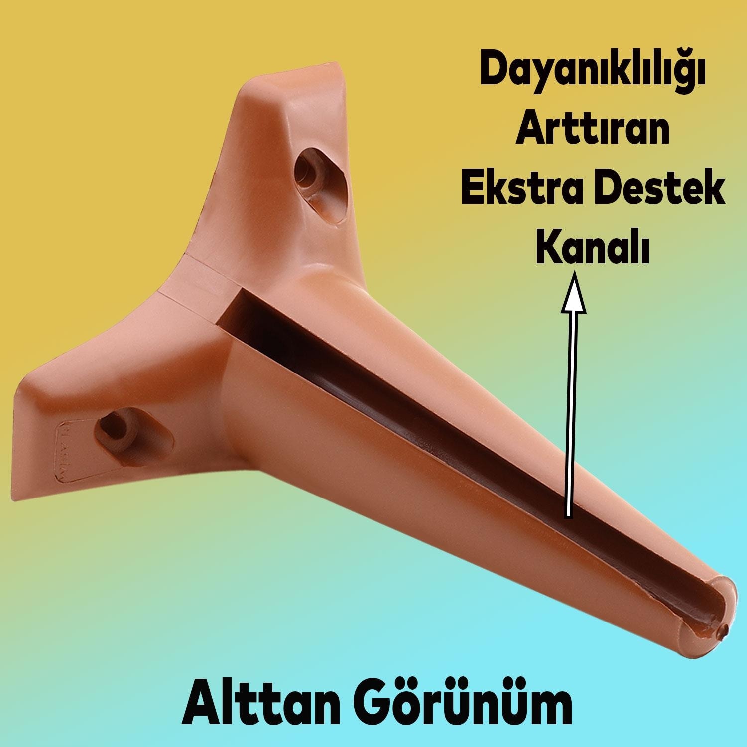 Aspen 12'li Set Mobilya Kanepe Koltuk Tv Ünitesi Baza Ayağı Ayakları Destek 15 Cm Robot Süpürge