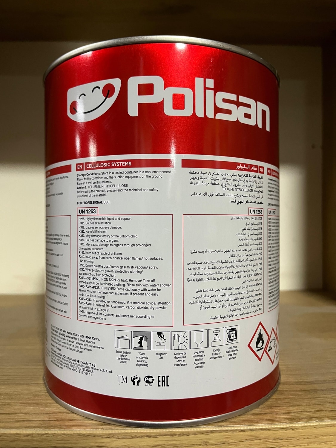 Selülozik Sistem Dolgu Vernigi 3 kg