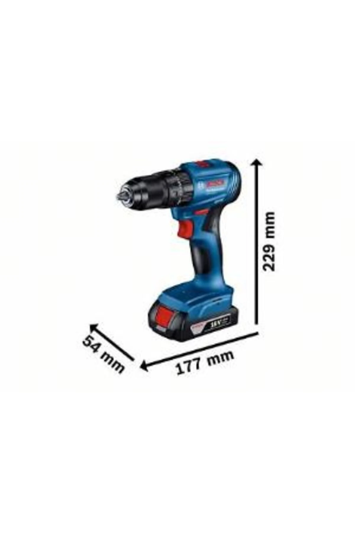 AKÜLÜ DARBELİ MATKAP GSB 185-LI