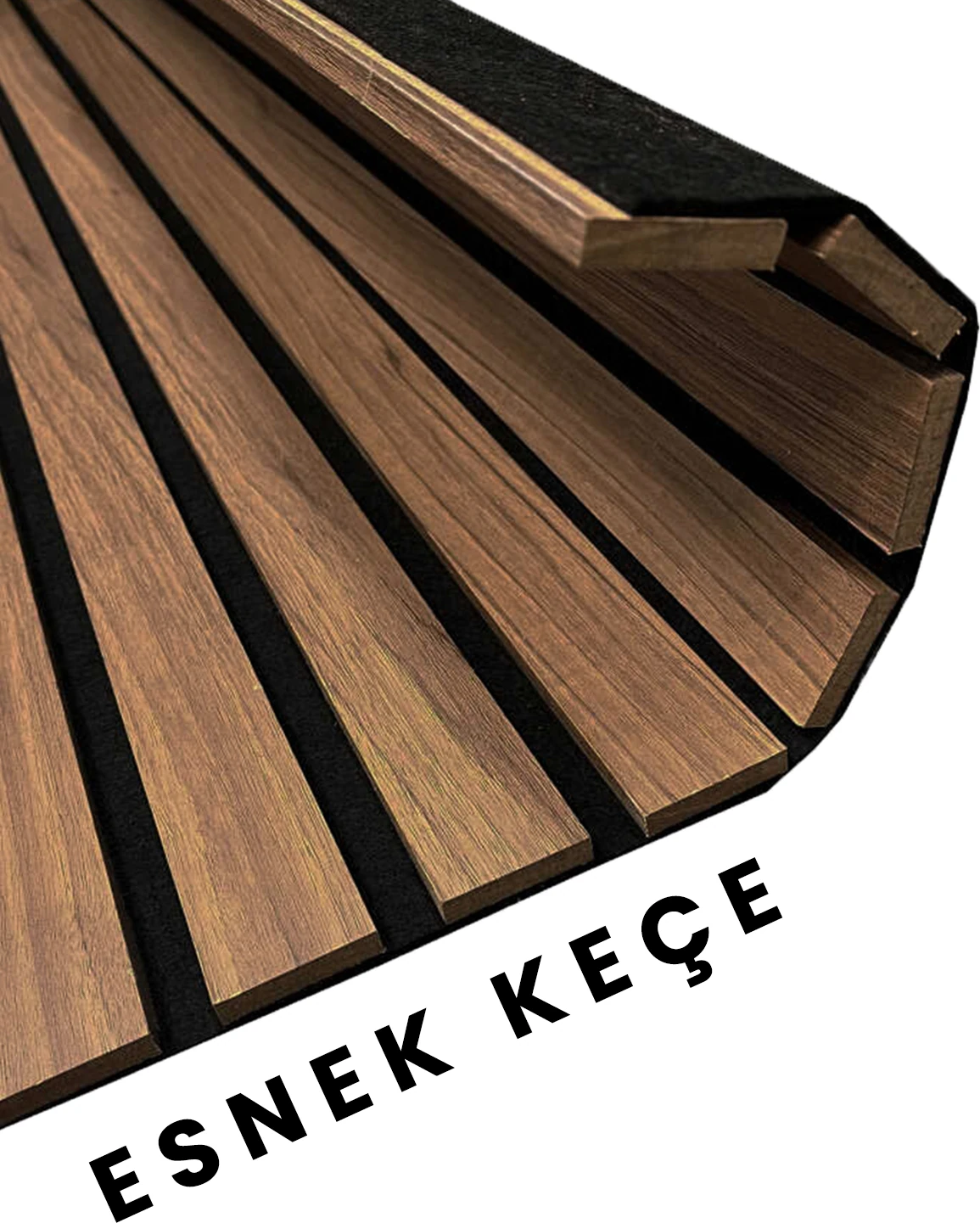 Mdf Ahşap Akustik Duvar Paneli 100 x 280 cm ( Barok )