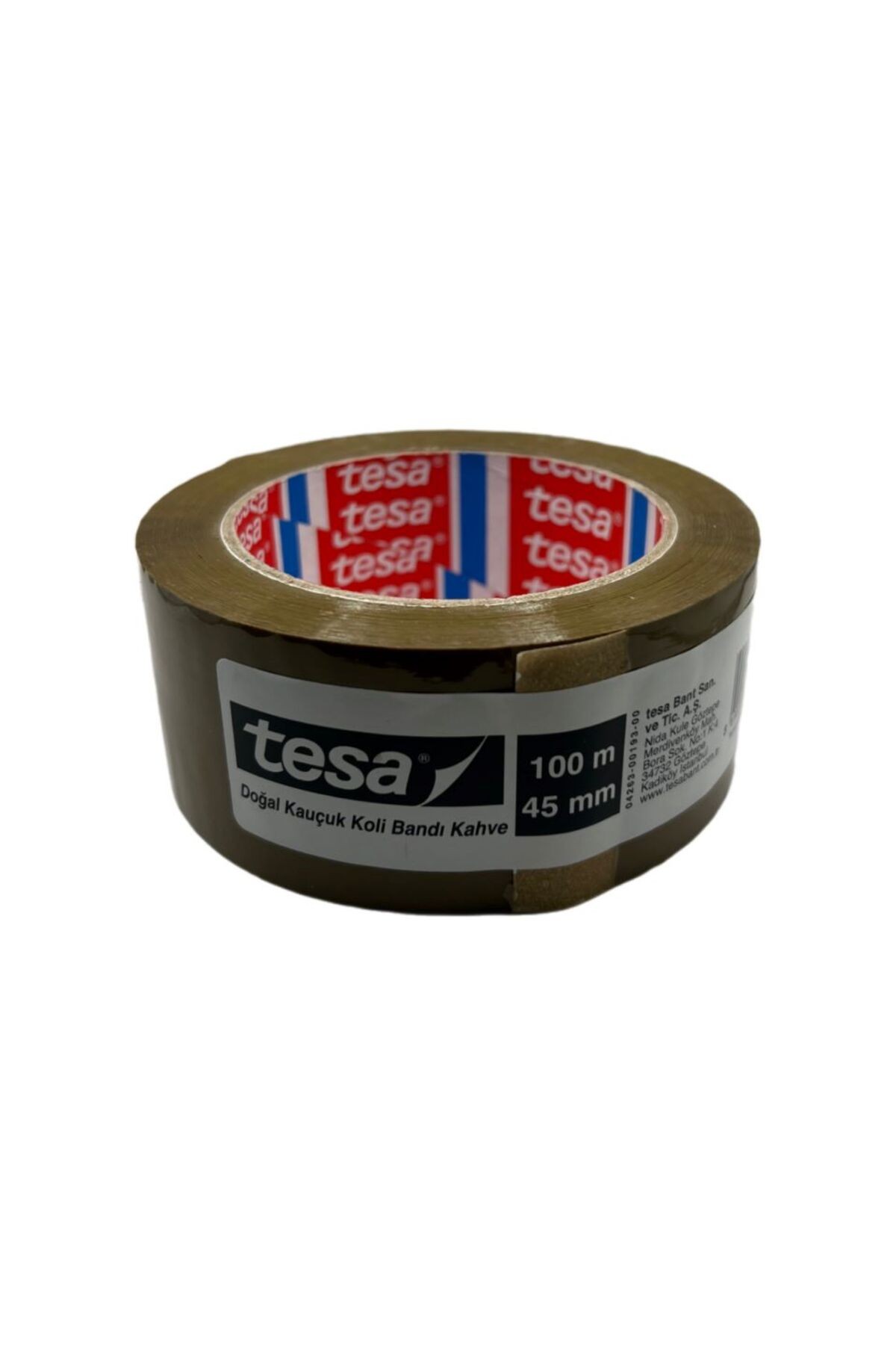 4263 Kahverengi Doğal Kauçuk Koli Bandı 45 mm x 100 metre