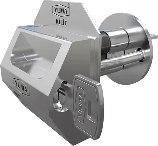 Buğz Kilitli Kapı Güvenlik Çelik Rozeti - Sağ