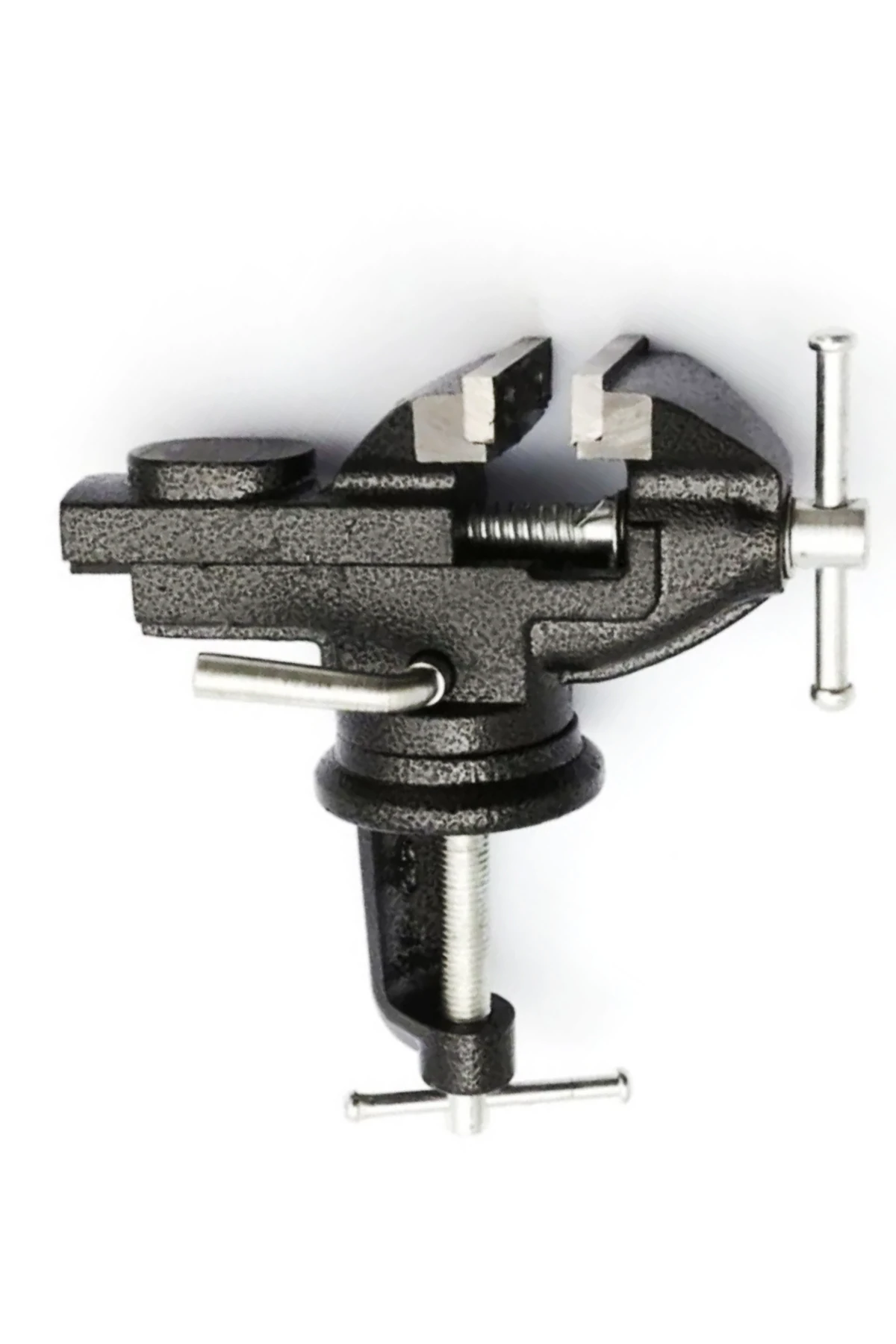 Pro Fonsksiyonlu 360 Döner Tezgah Masa Mengenesi 60mm Döküm Malzeme Çelik Kol...